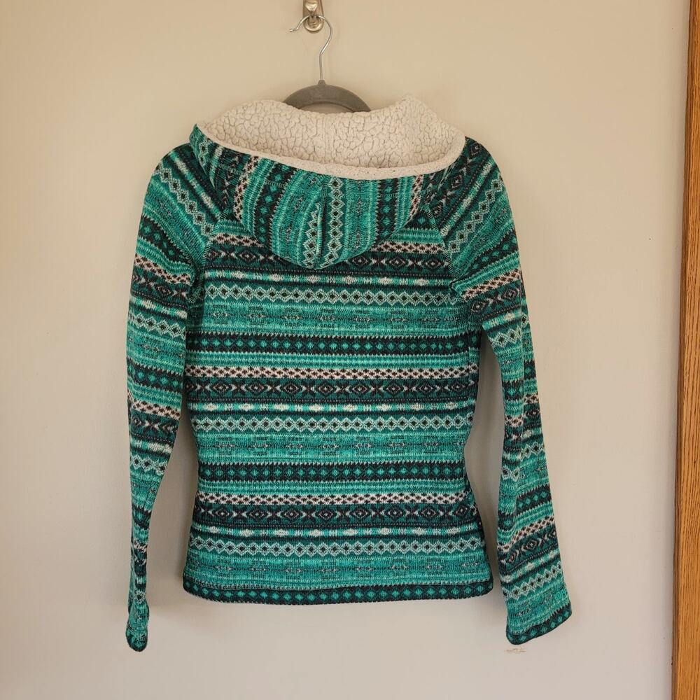Koppen Nordic Print Pullover Hoodie Sweater Women's Small - Picture 2 of 5